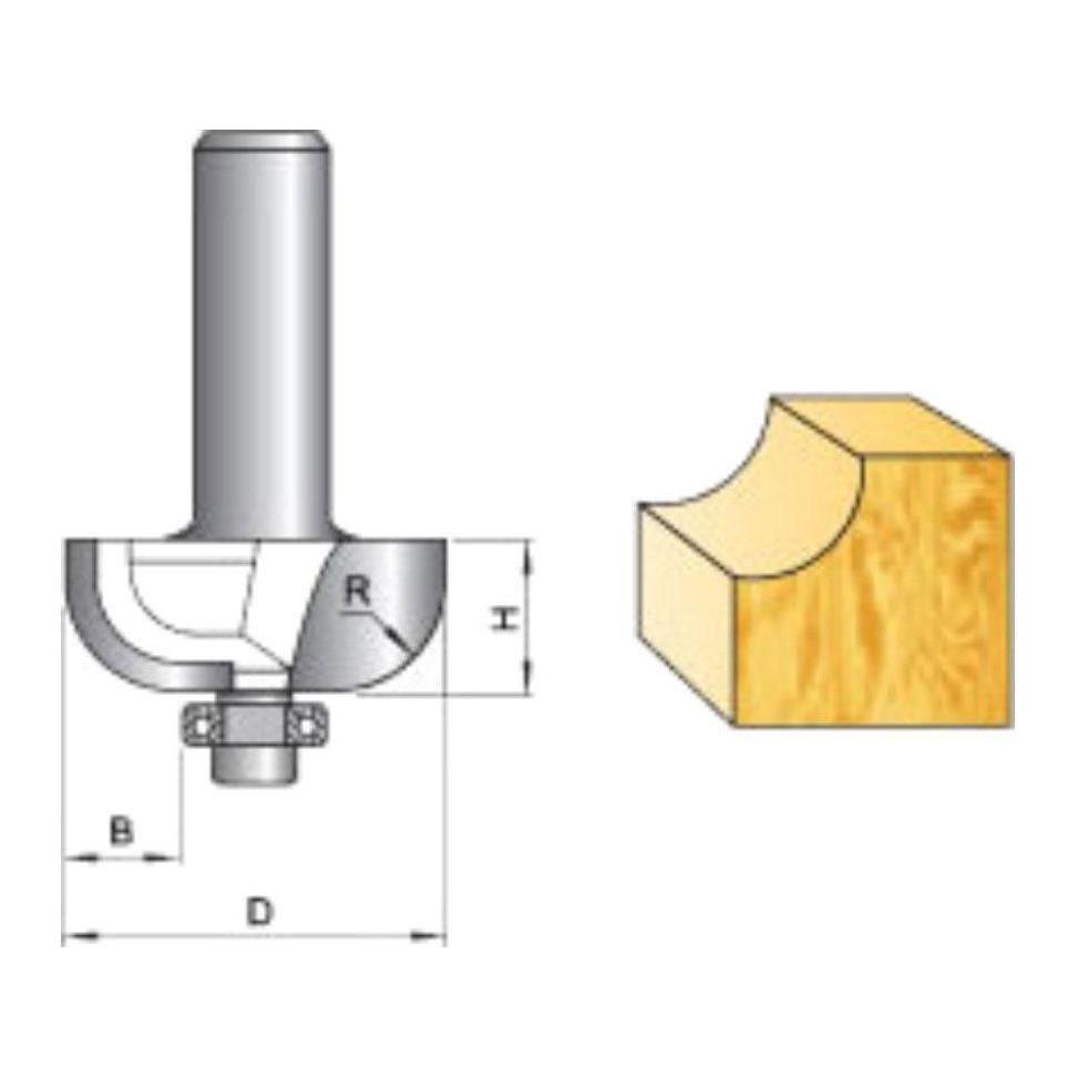 Tatara Cove Router Bit with Bearing - Goldpeak Tools PH Tatara Tatara Cove Router Bit with Bearing - Goldpeak Tools PH Tatara